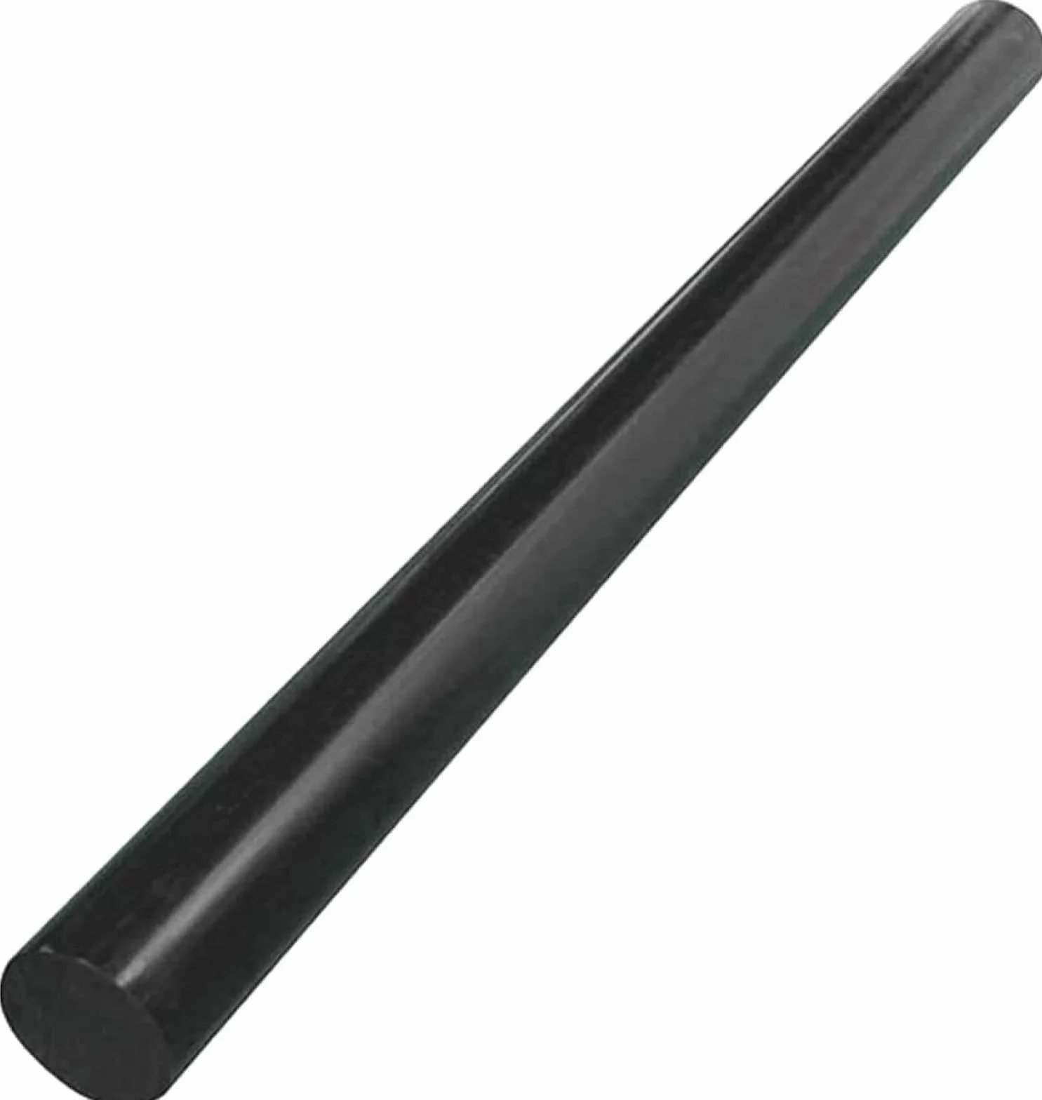 Barra tonda ABS nera diametro 8-25 mm lunghezza 500 mm per modellismo