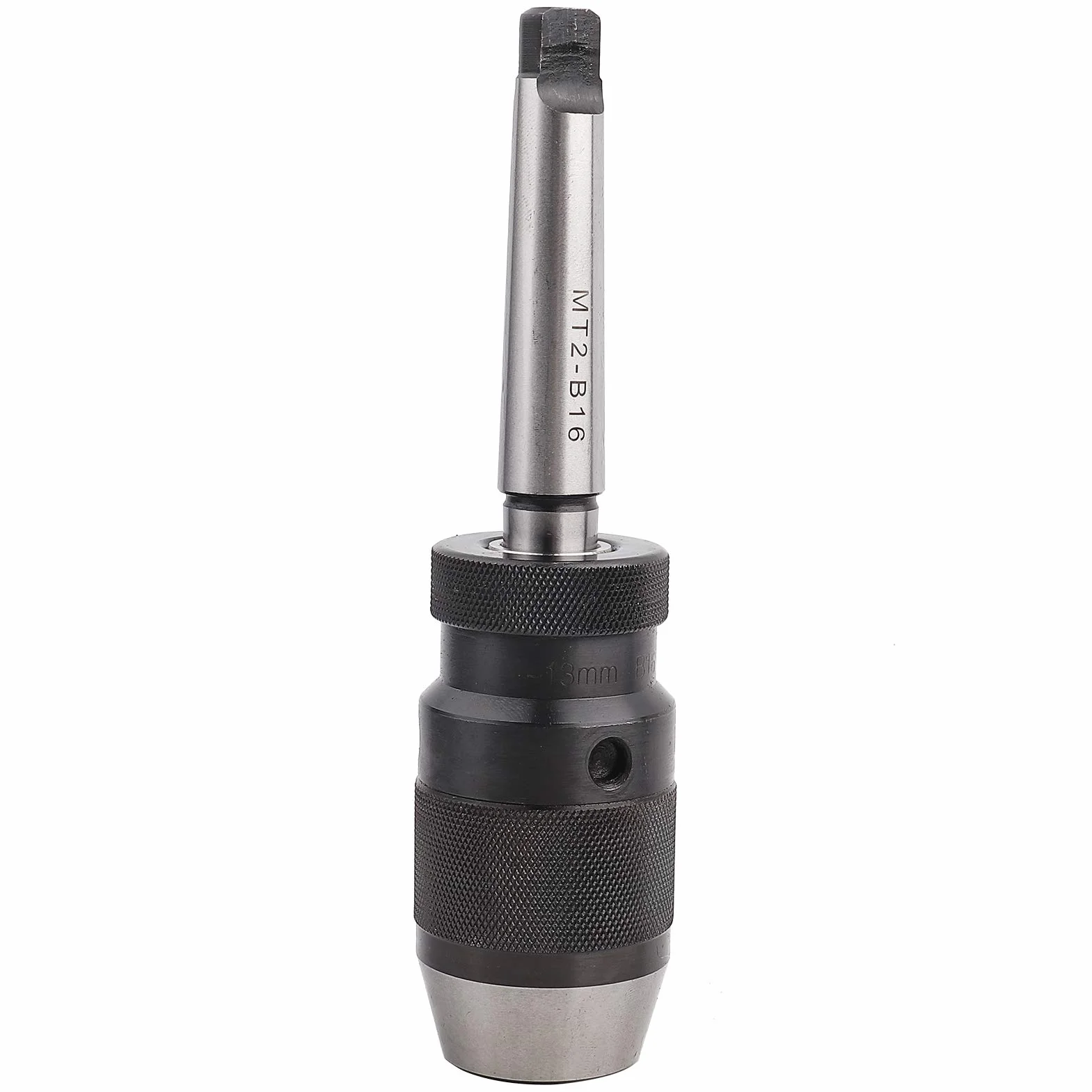 1pc 0-13mm 1/2"acciaio auto-serraggio tornio senza chiave trapano mandrino e albero
