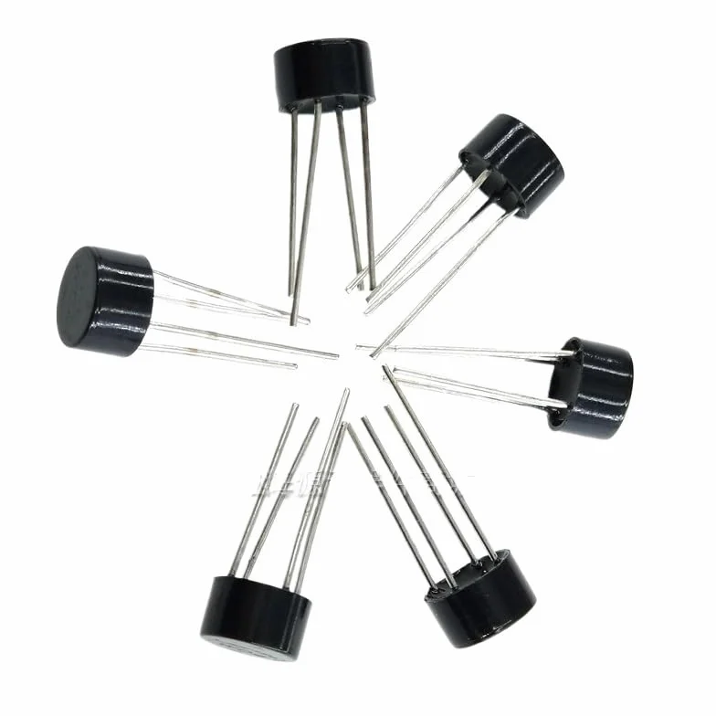 10PCS/LOT W04 W04G Rectifier bridge stack round single-phase rectifier plug-in four feet ITCLEYMDZV