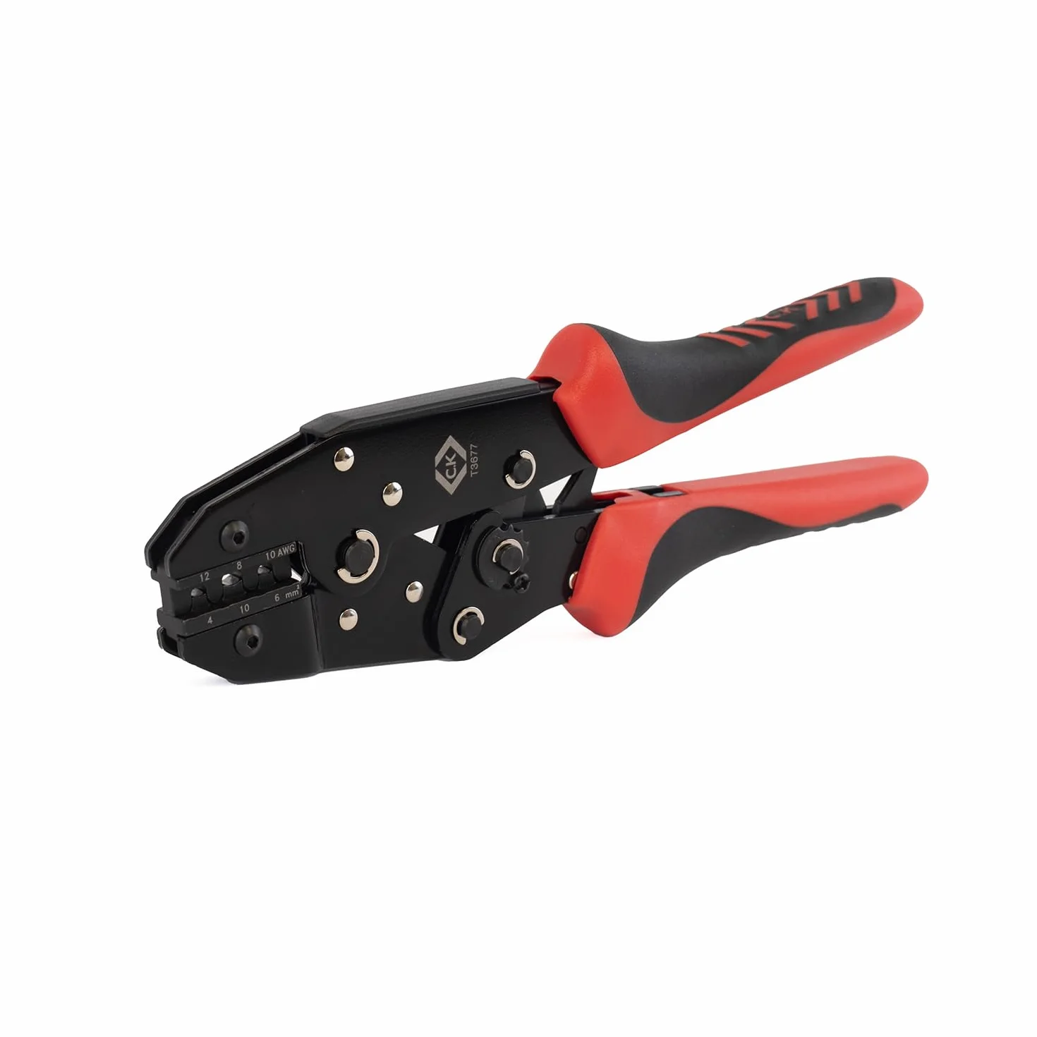 Pinza crimpatrice a cricchetto solare PV 250 mm 2K 4-10 mm