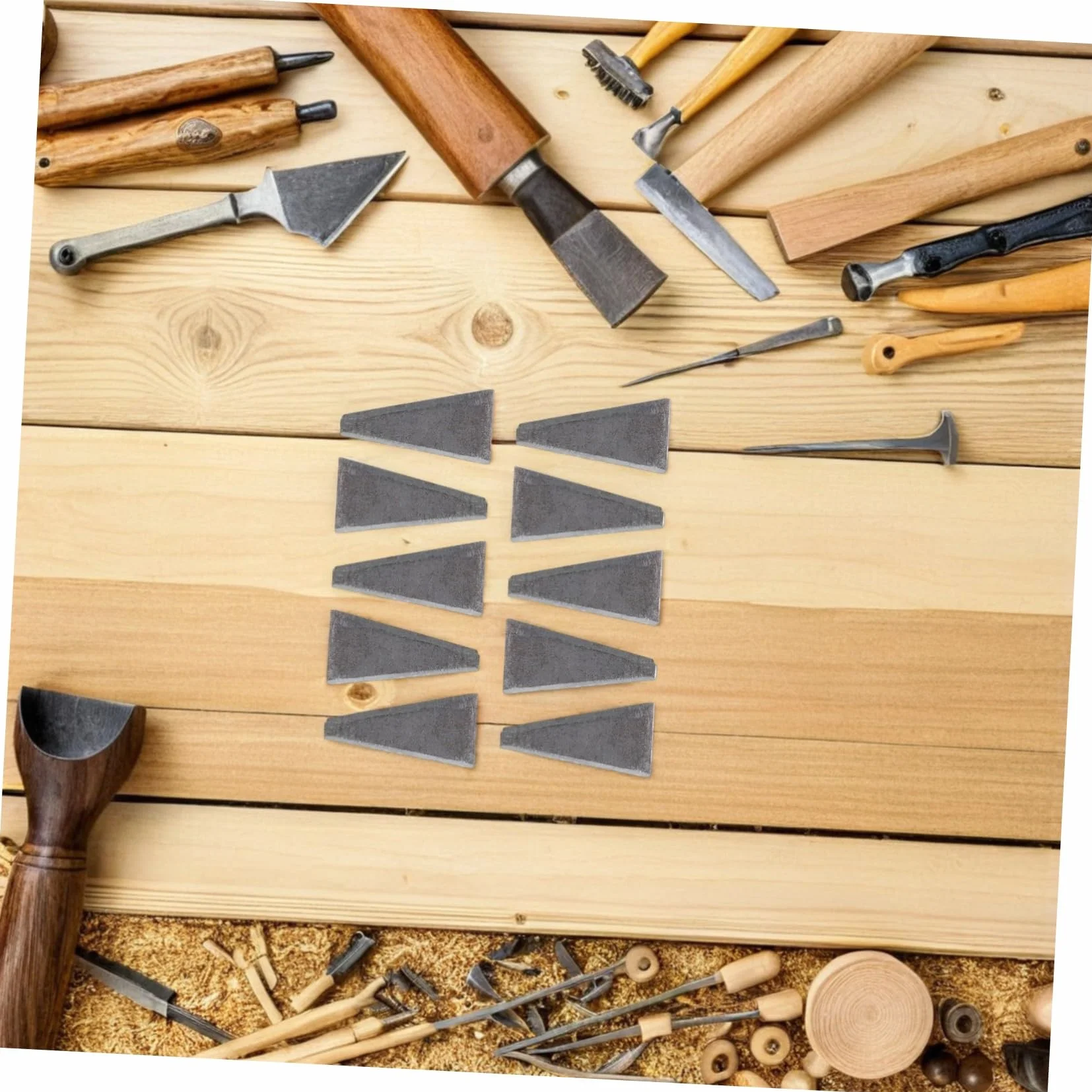 Triangolo Rinforzante per Martello, Strumento Robusto in Metallo per Installazione e Fissaggio Sicuro, per Lavori di Carpenteria e Campeggio