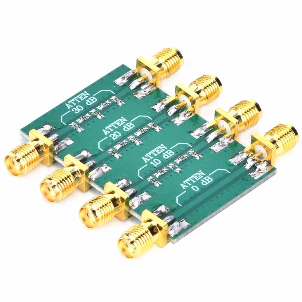 Attenuatore RF Fisso 50 Ohm SMA Femmina DC 4.0 GHz 200mW Attenuazione 10 20 30 dB
