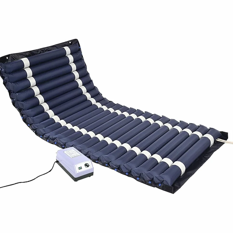 Materasso Antidecubito ad Aria, Materasso A Pressione Alternata su Letto per Allattamento con Pompa per Materasso 195x90cm Impermeabile per Ospedale, Casa, Letto di Degenza