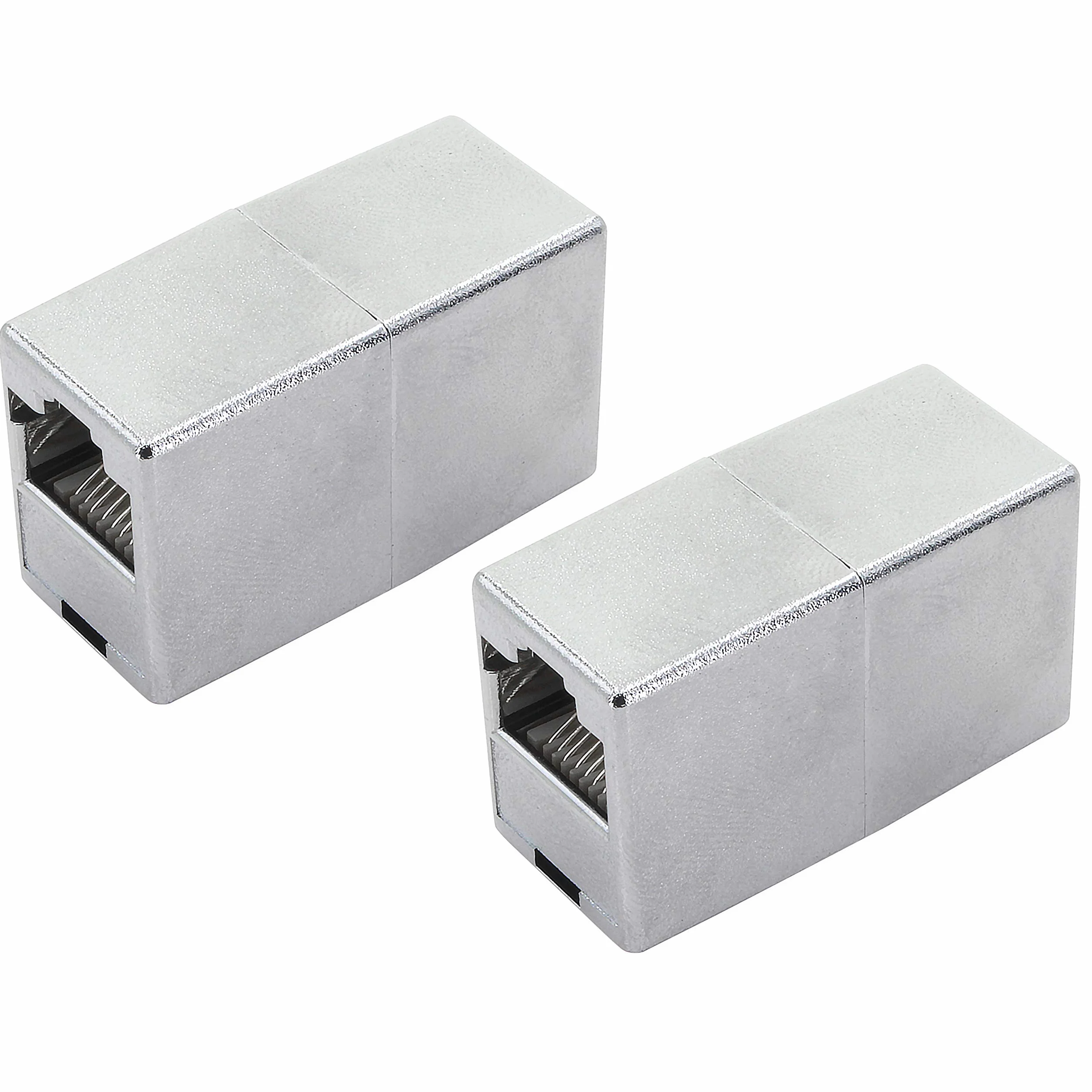 1aTTack.de Keystone Cat.6a Connettore a spostamento d'isolamento 180 ° senza attrezzi su presa RJ45 AWG 23 a AWG 26