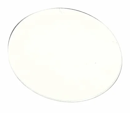 Eichmüller Vetro di ricambio per orologio, vetro minerale bombato, spessore 1,0 mm, Ø 17-35 mm