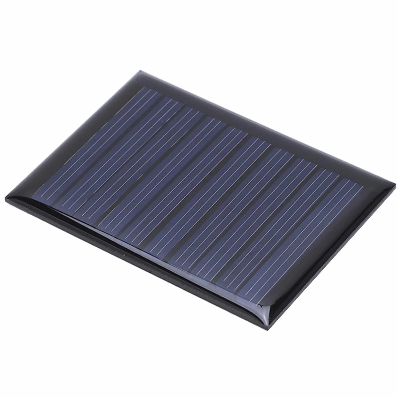 Pannello Solare Mini, 5V 50mA 60x40mm Monocristallino Compatto, Modulo Energia Solare per Dispositivi Esterni IoT Robot Elettronica Portatile