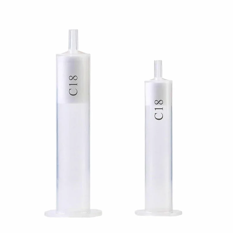 Cartuccia C18 SPE Estrazione in fase solida Carbonio 18 Colonna impaccata HPLC 1mL 3mL 6mL 12mL 100mg 20 pezzi