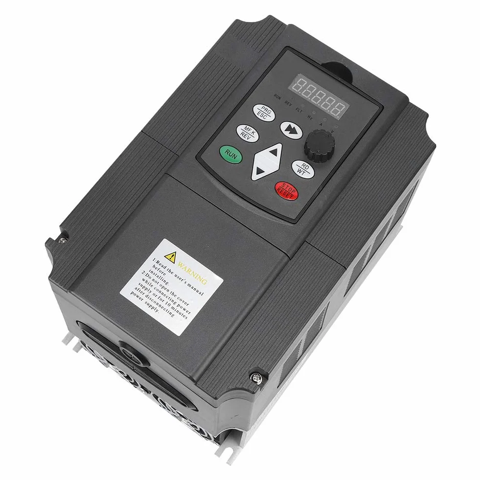 Convertitore di frequenza, CA 220 V 30 A 7,5 kW VFD monofase/trifase Inverter Convertitore di frequenza Convertitore di velocità