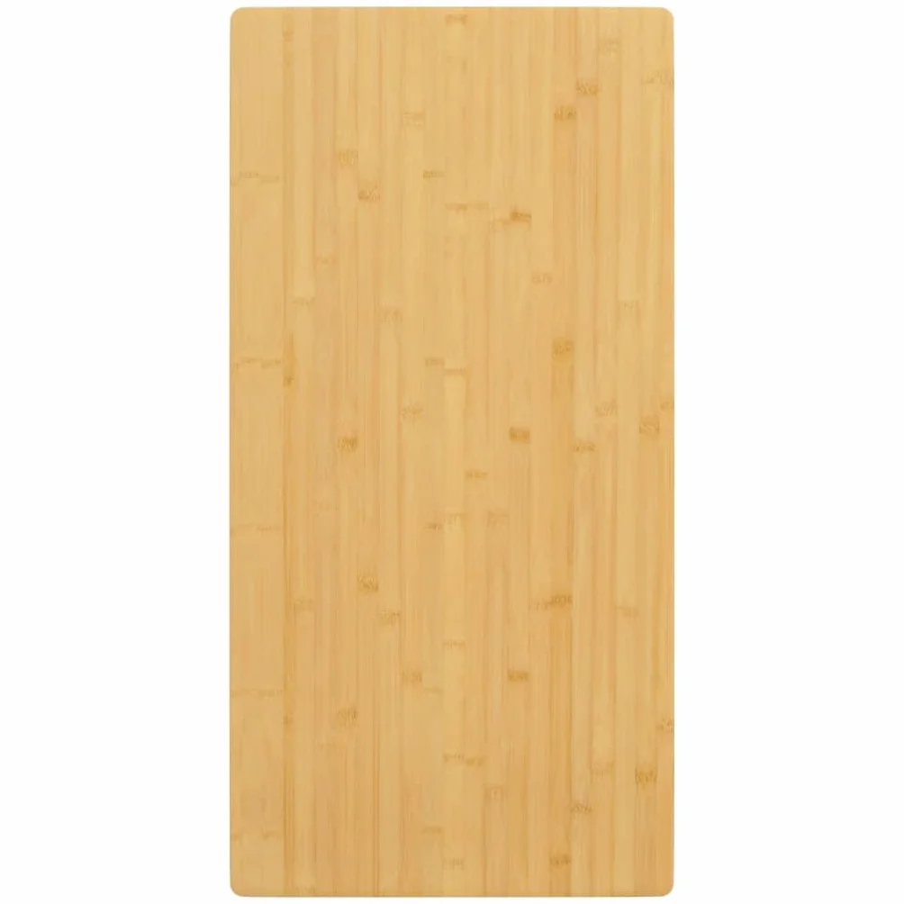vidaXL Piano del Tavolo 40x80x2,5 cm in bambù
