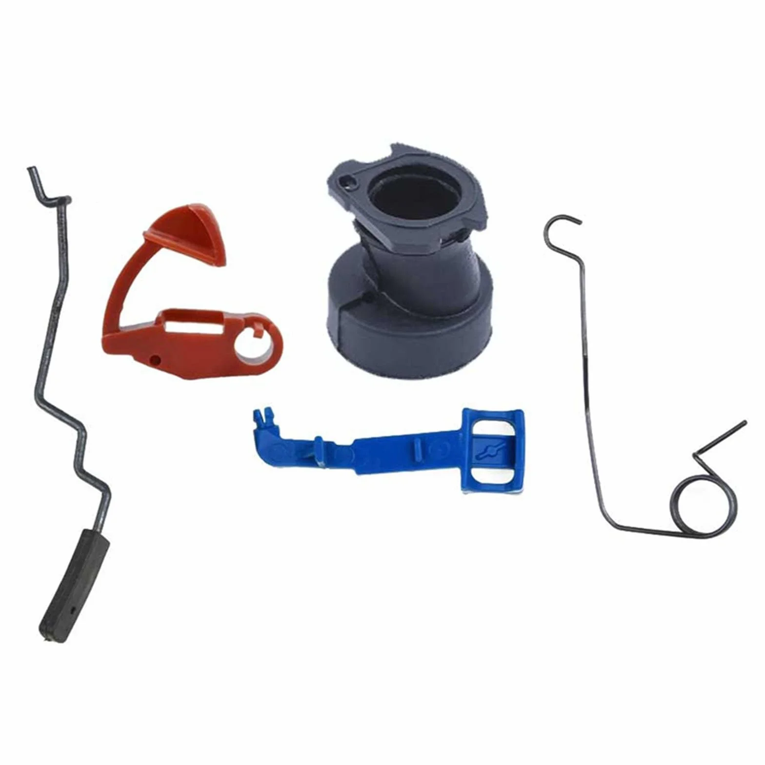 Kit di riparazione per collettore di aspirazione, acceleratore, asta di controllo, kit di riparazione per motosega 340, 345, 346XP, 350, 351, 353, 357, 357XP, 359, set di componenti di