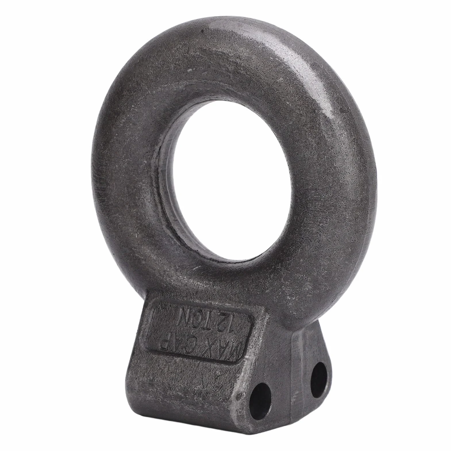 Anello con Lunetta con Attacco a Cardine da 3 Pollici, Occhione di Traino per Carichi Pesanti, Anello di Collegamento Sicuro MGTW da 12 Tonnellate 25.000 Libbre con Carichi Pesanti, Ideale