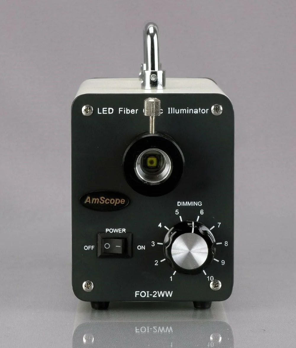 Illuminatore del microscopio della luce del collo d'oca della fibra ottica di 20W LED