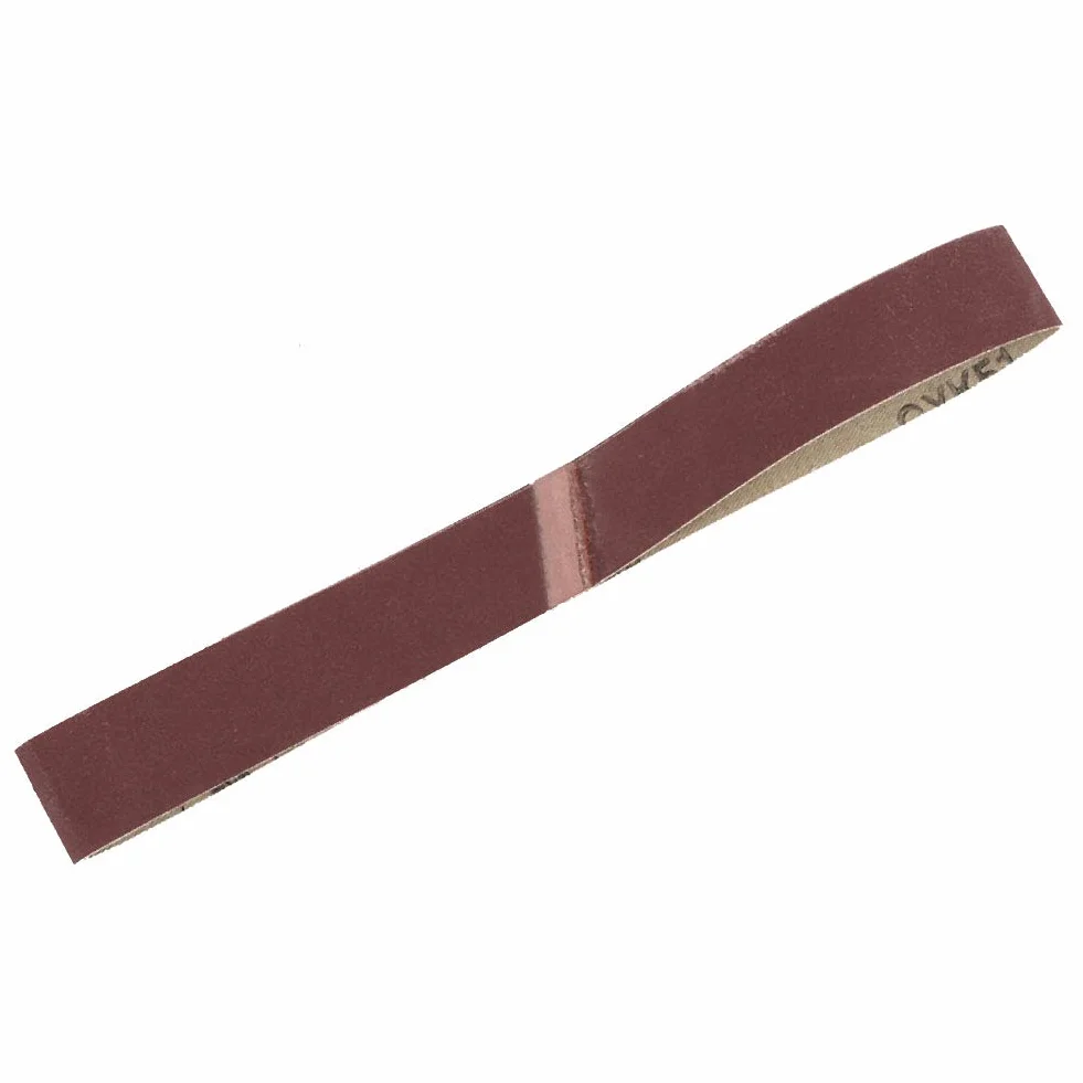 10 Pezzi Nastri Abrasivi 533 x 30 mm Kit Nastri Abrasivi In Ossido di Alluminio Fascia Abrasiva Rettifica Lucidatura Cinghie di Carta Vetrata (Grana 400)
