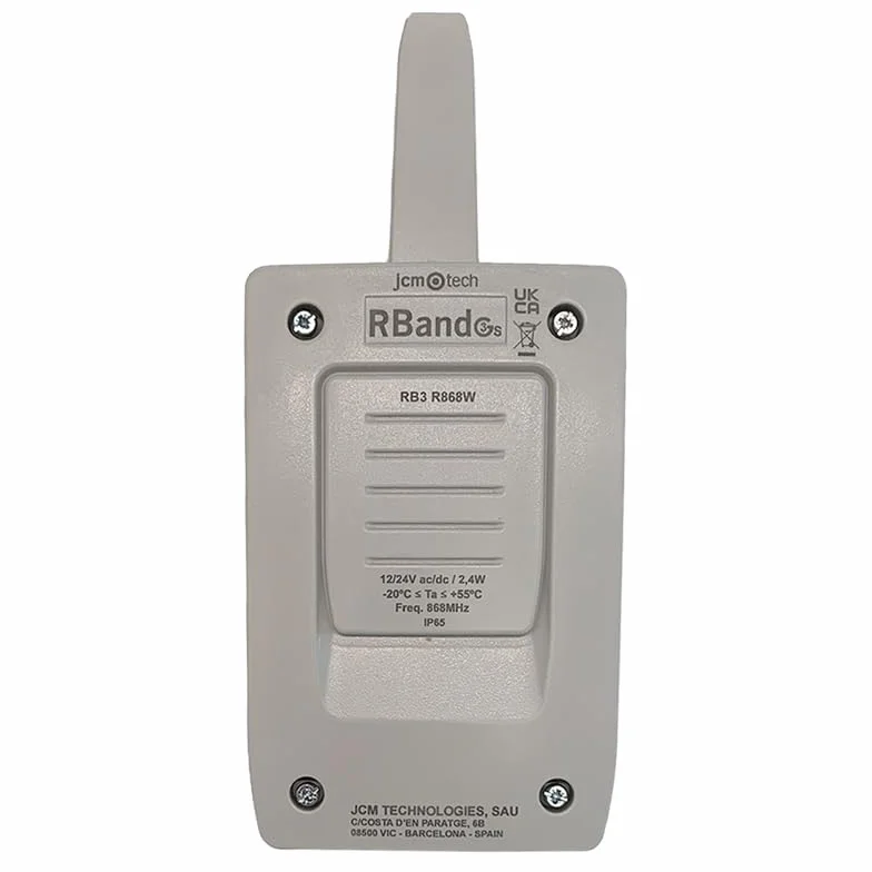 Dieffematic RBAND3R868 Ricevitore 3G Wireless per Coste di Sicurezza - Compatibile Ottiche Resistive Meccaniche 868MHz