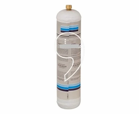 3S SuperSamaStore Bombola Cartuccia di Azoto, Pressione 110 Bar, Attacco M10, 1 Litro