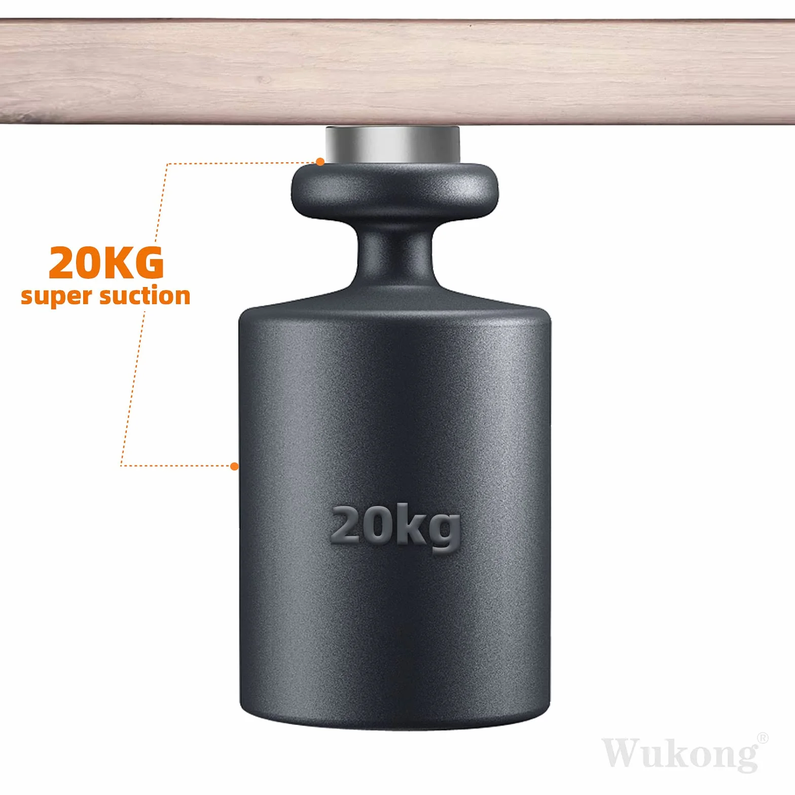 Magneti 20KG Forza 25 x 8mm Calamita Potente con Foro e Capsula, 10 Pezzi con Viti di Montaggio