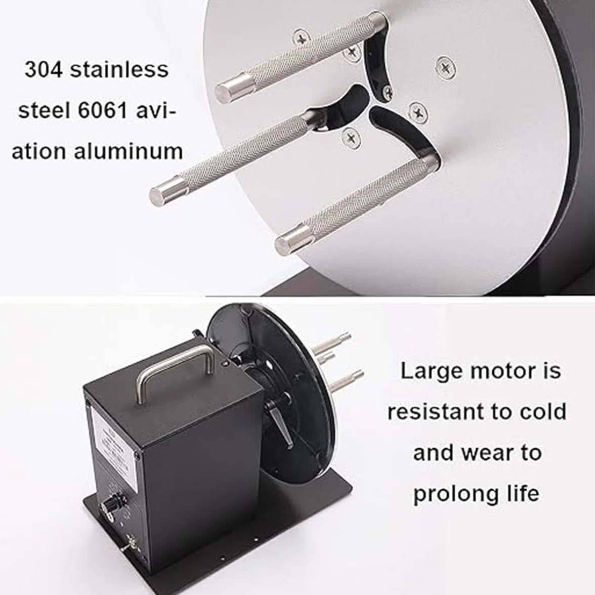 Avvolgitore di etichette Avvolgitore automatico di etichette (100 mm) a velocità regolabile e sincronizzato con la stampante Adatto per anime da 1-3 pollici