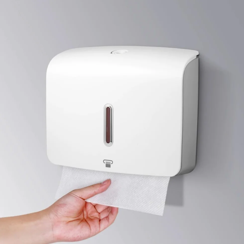 Asciugamani monouso di carta piegati a z 20,5 x 24 cm microgoffrato pura cellulosa 7500