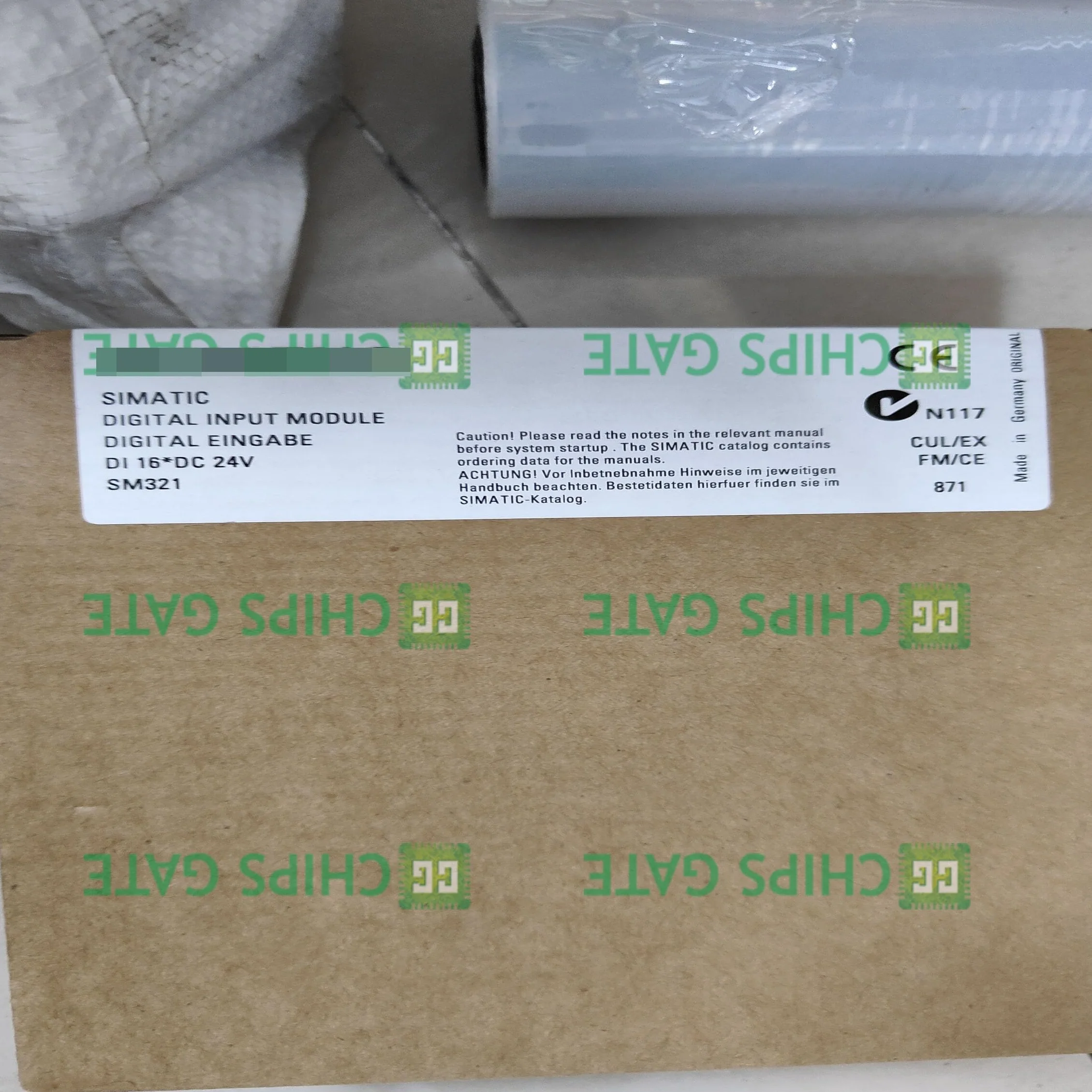 New 6ES7313-6CF03-0AB0 S7-300 CPU313C-2 DP 6ES7 313-6CF03-0AB0