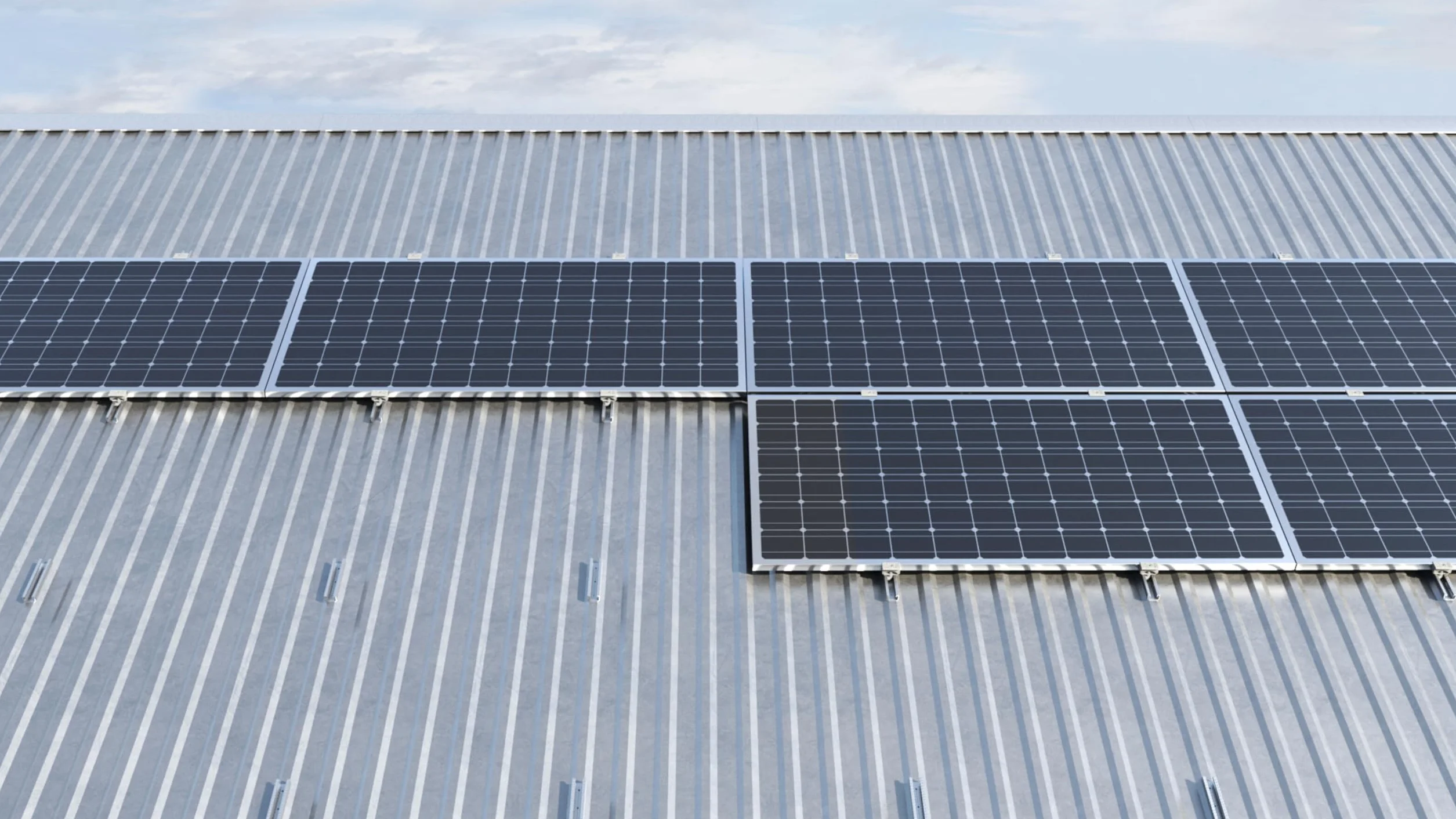 Fischer Kit Lamiera Grecata 2x Profilo Solar Metal + 10x Viti + 2x Morsetti PMU, per Fissaggio Pannelli Solari Fotovoltaici con Orientamento Orizzontale, 571965
