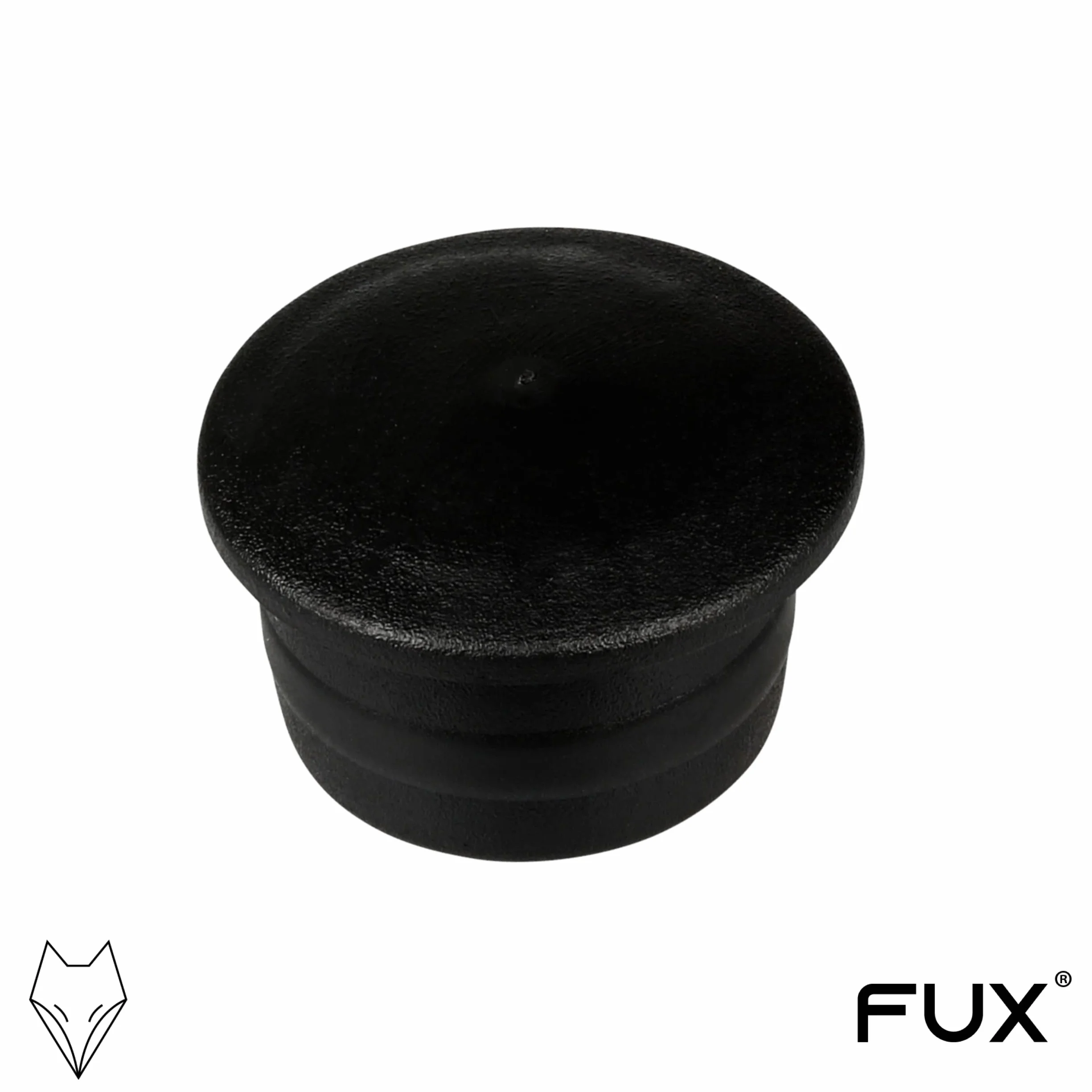 Set di 50 tappi copriforo mobili in plastica, diametro asta 4,4-20,5 mm, 7,0 mm nero