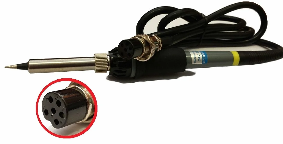 Stilo di ricambio 24 Volt - 60Watt connettore 6 pin per Stazione SSD 81-82-87