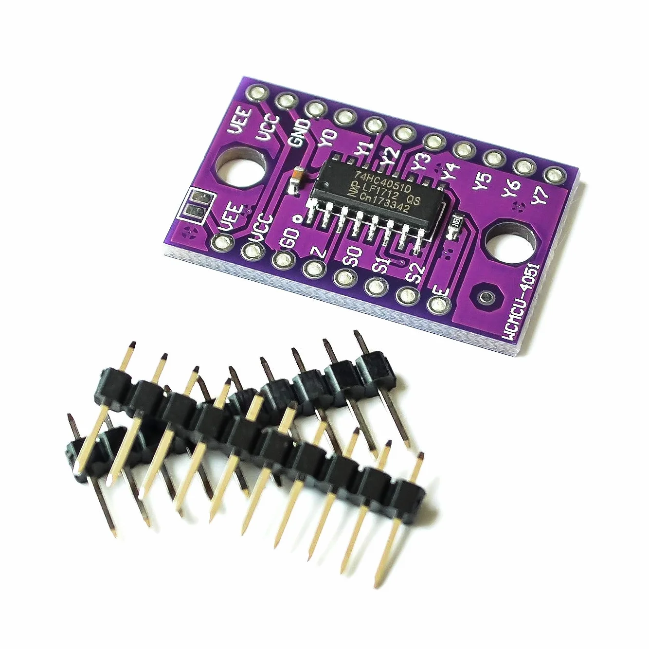 5PCS 74HC4051 Modulo selettore multiplexer analogico a 8 canali