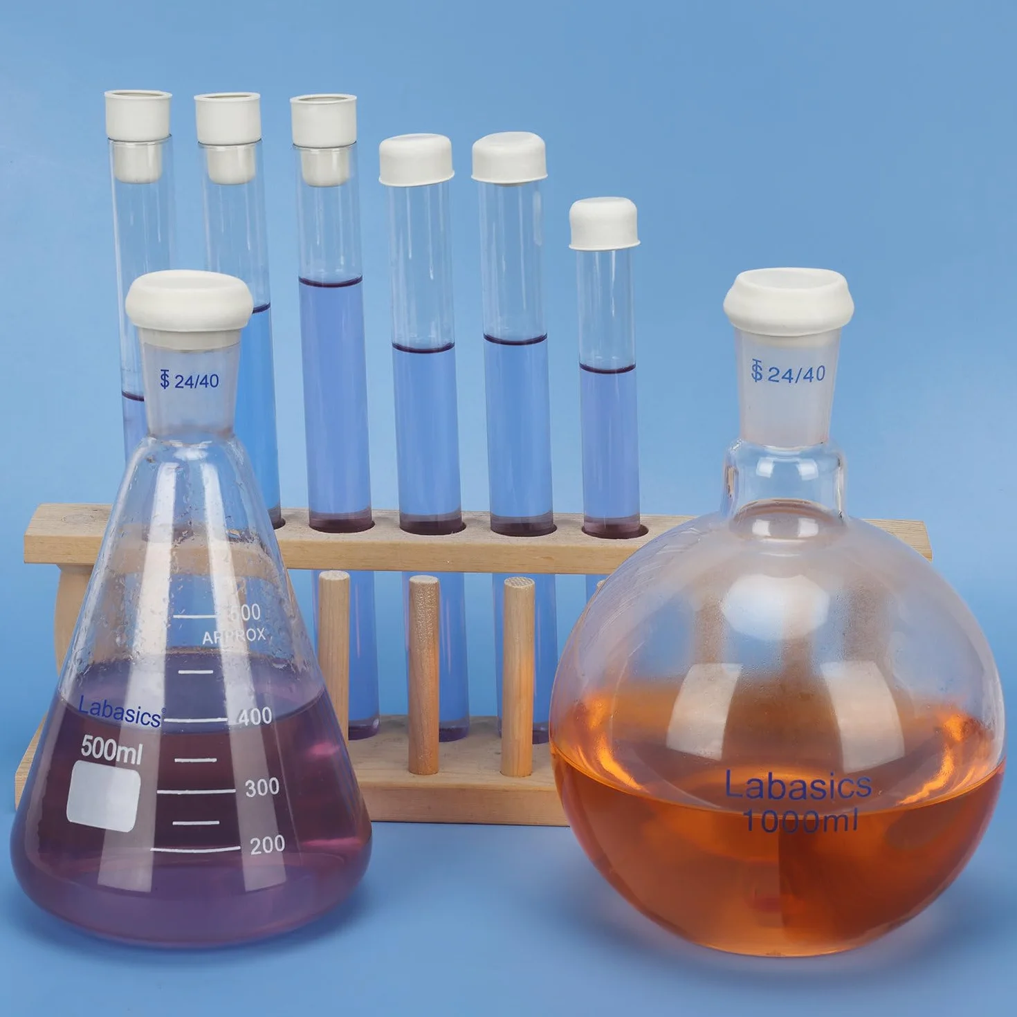 Labasics Tappo in Gomma Confezione da 10 19# per Giunti Esterni 19/22 Strumentazione da Laboratorio