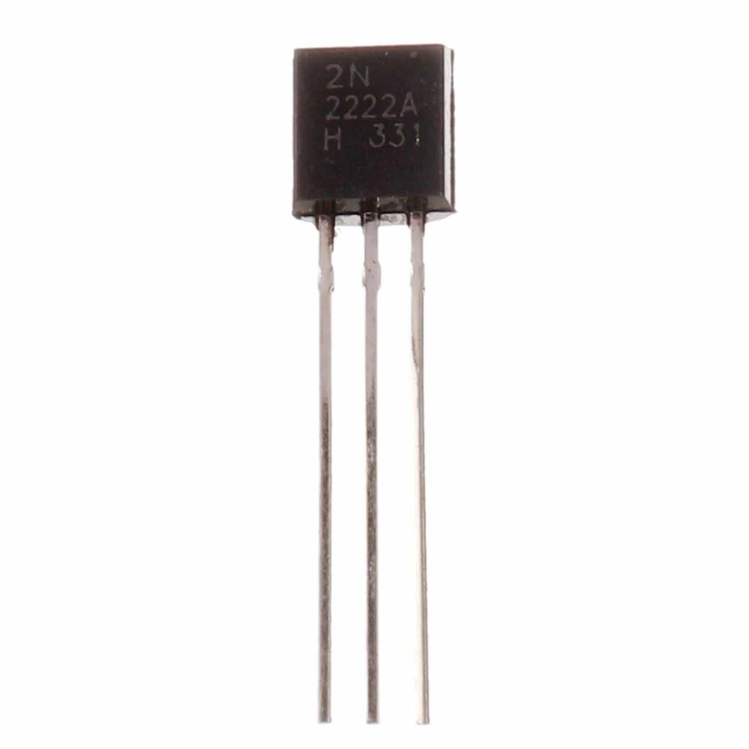 Transistor di potenza 2N2222 NPN, 60 V 0,8 A, 0,5 W 250 MHz, confezione da 200 pezzi