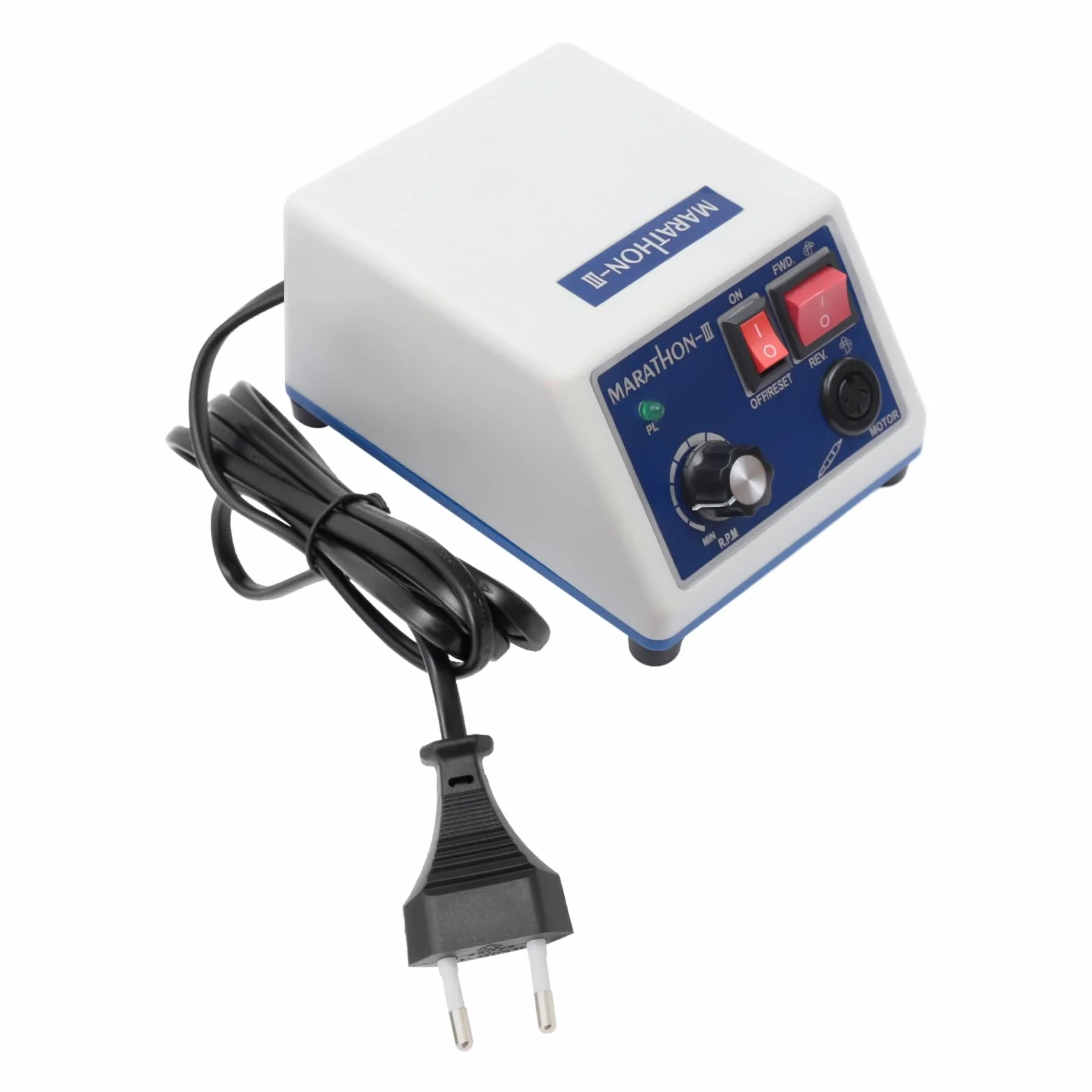 Micromotore da laboratorio, 0-35,000 rpm, motore elettrico da 2,35 mm, portabilità 65 W, lucidatrice per, gioiellieri, artigiani, attrezzature da laboratorio