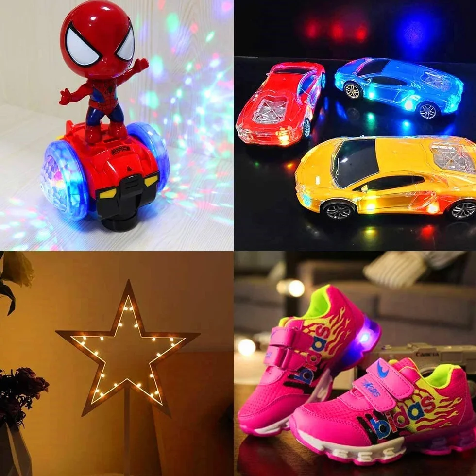 HUAZIZ 50 Pezzi 5mm Luce a Diodi LED Precablata 12V 20cm, Diodo ad Emissione Luminosa LED Bianca, per Trasformazione e Illuminazione di Circuiti Automobilistici, Modellazione di Prototipi