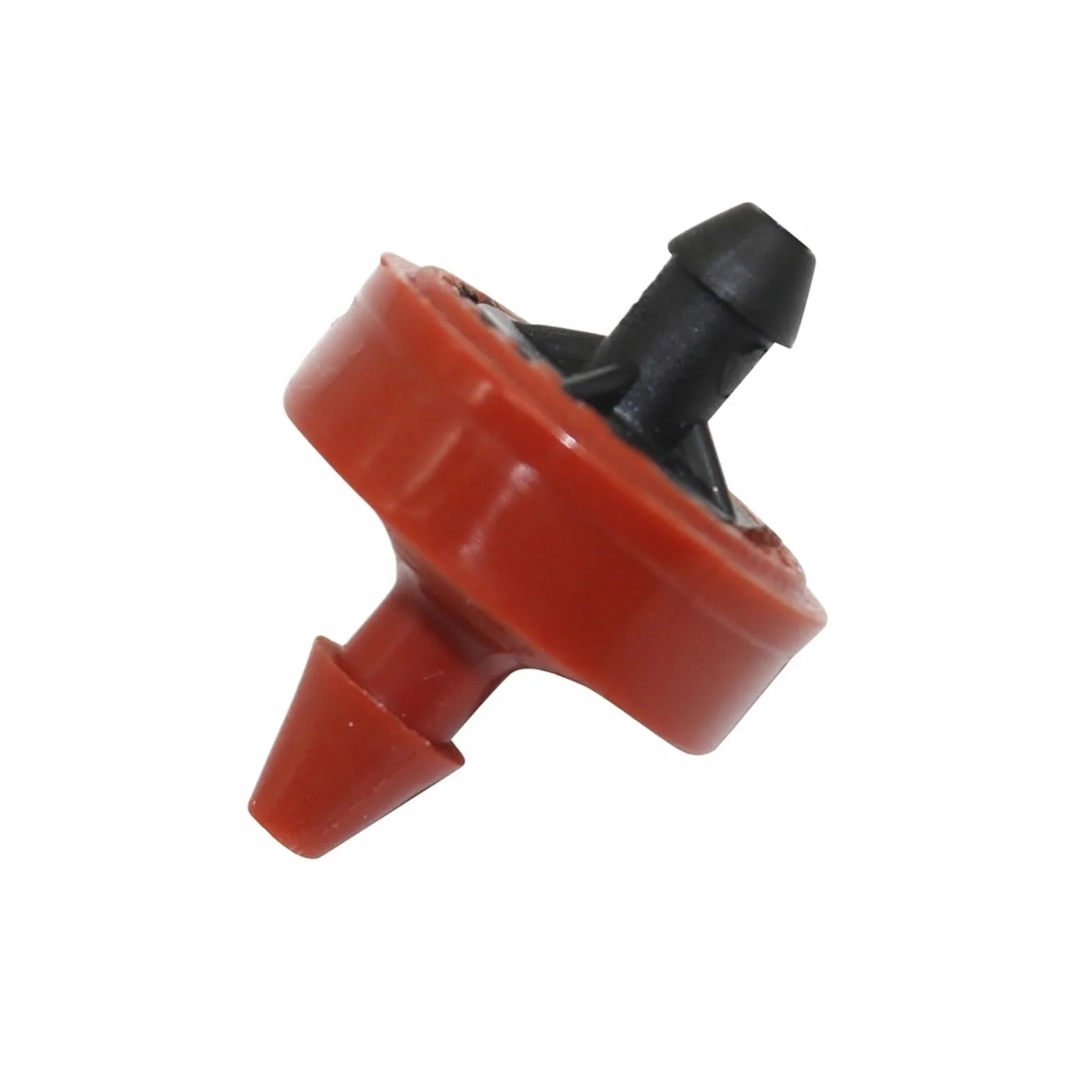 Emettitori per Irrigazione a Goccia Mini gocciolatore autocompensante da 2L/H, 4L/H, 8L/H, raccordi for irrigazione giardino e serra 4/7 mm, 500 pezzi(Red 2L)