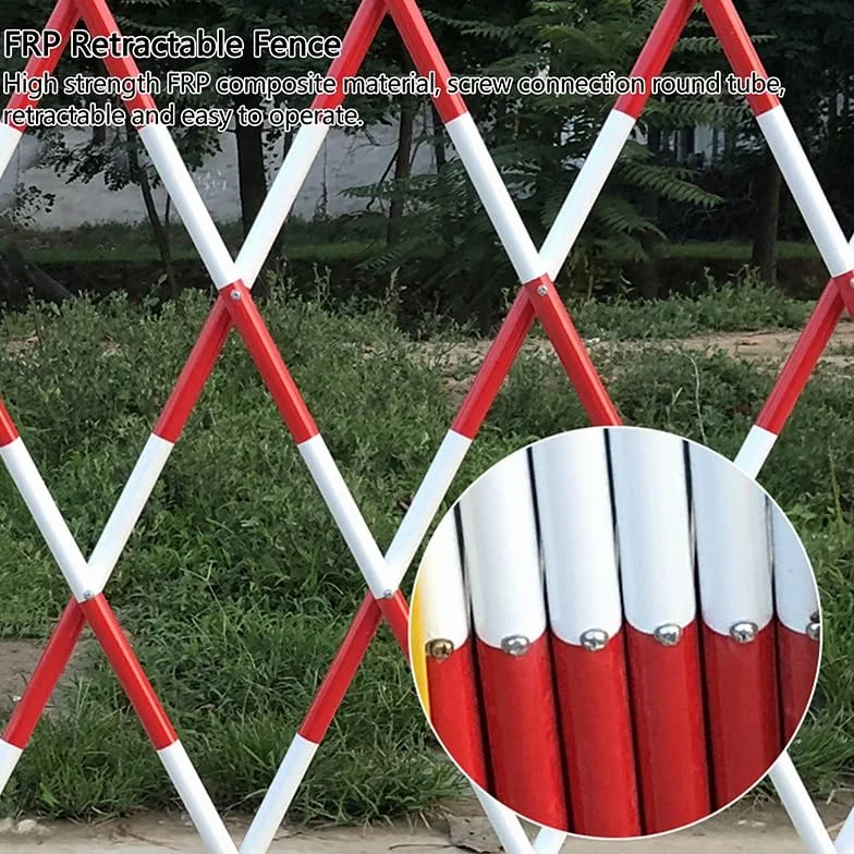 Cancello di Sicurezza Pieghevole con rotelle, barricata Industriale Flessibile espandibile, Recinzione di Sicurezza Mobile Portatile per vialetti d'accesso per ，Blue 3.9x6.6in/1.2x2m