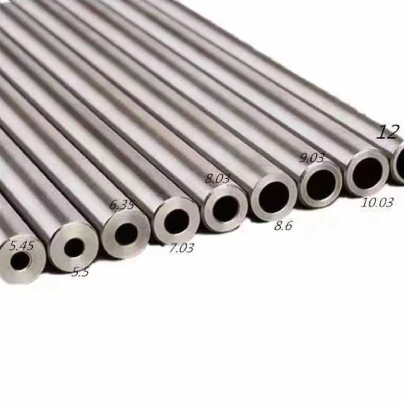XLJP 1PC * Macchina CNC Tubo di Acciaio Senza Saldatura OD 12mm/14mm/16mm Tubi di Acciaio di Precisione In Lega Idraulica Tubo di Acciaio senza saldatura Tubo a prova di esplosione (Size : 50cm, Col