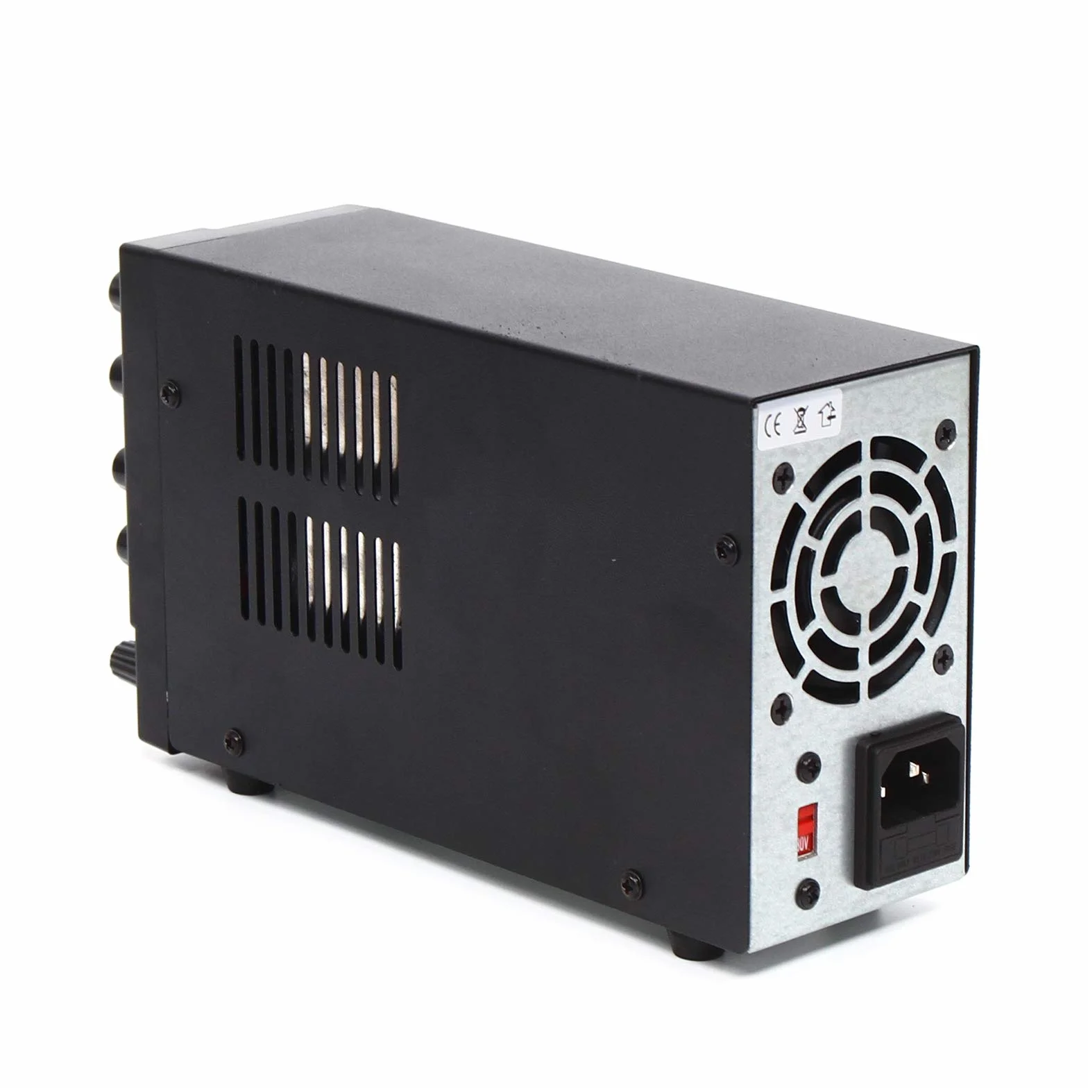OUKANING Alimentatore da laboratorio 0-120 V/0-3 A, 360 W DC con allarme di cortocircuito, protezione da sovraccarico e ventola, regolazione precisa tensione/corrente (0,01 V/0,001 A), display HD