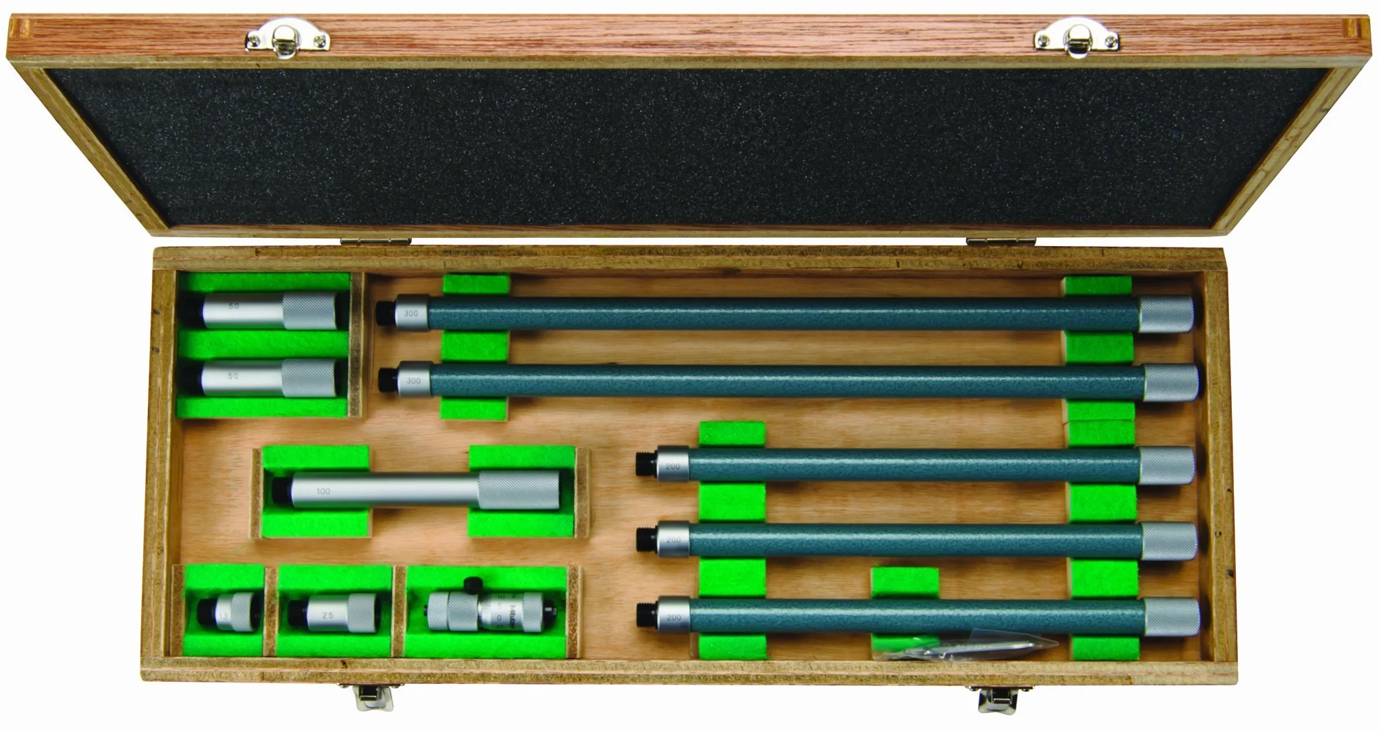 Mitutoyo Vernier all' interno micrometro tubolare, asta di prolunga tipo, punta in metallo duro faccia, metrico, 50-1500mm, 1