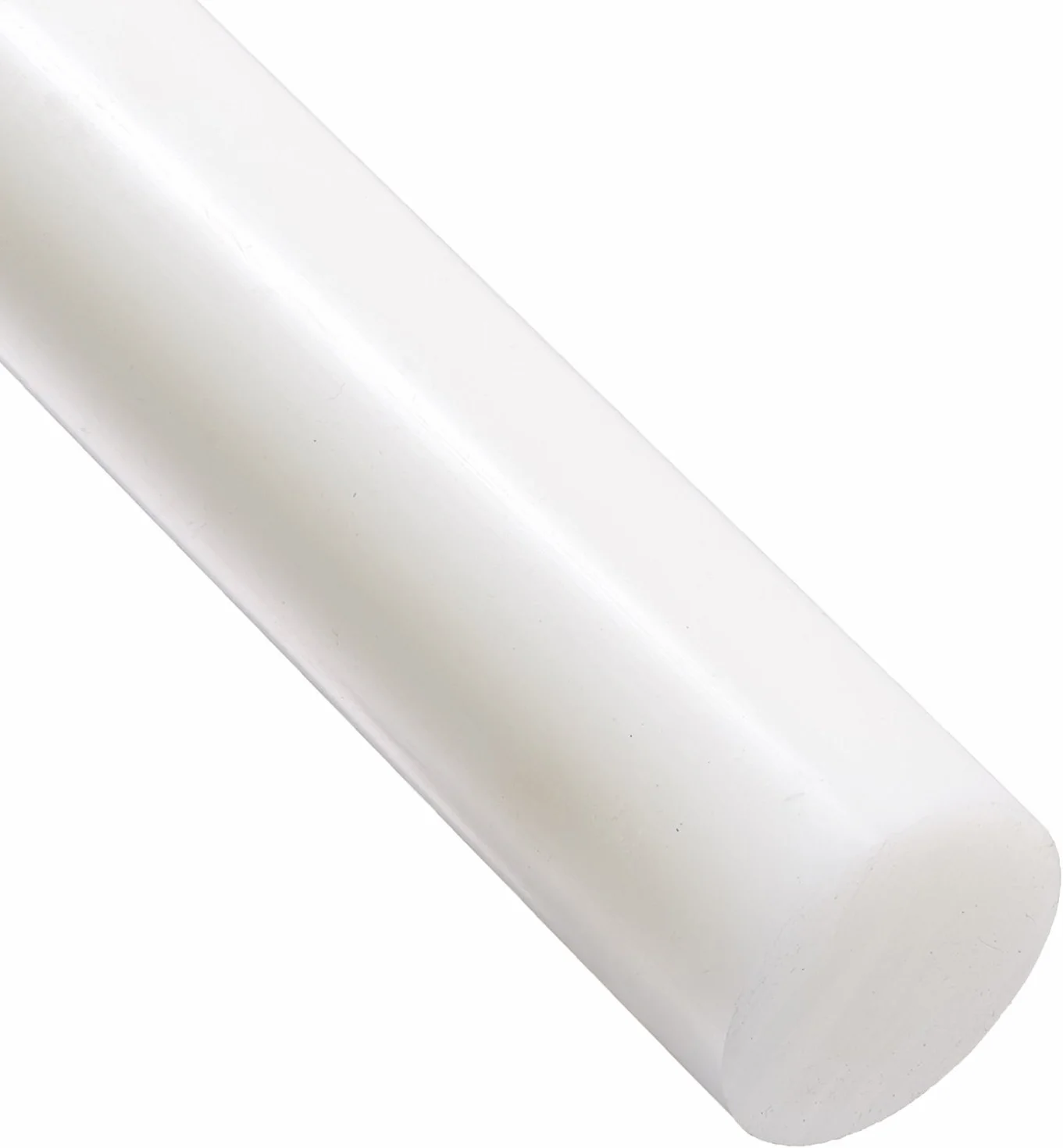 J&A Racing Barra tonda HDPE bianco traslucido 12x300 mm
