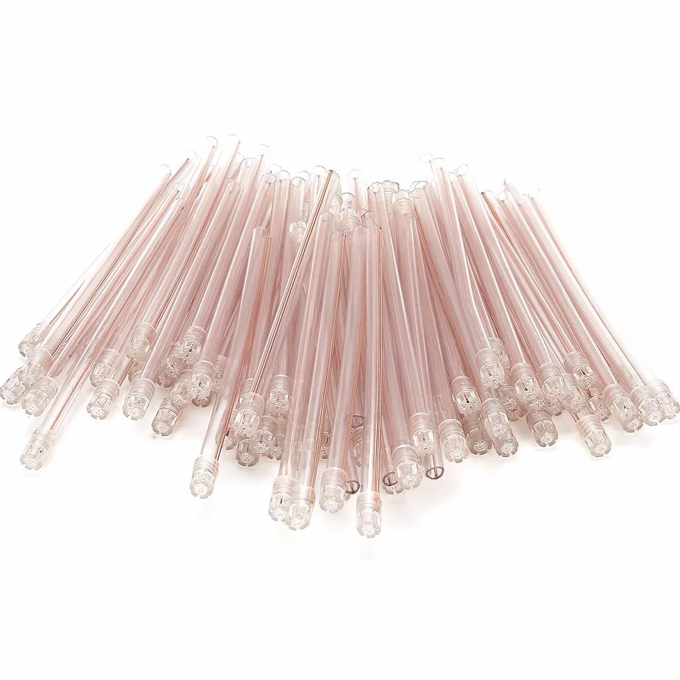 Tubo aspiratore per espulsore di saliva, tubo aspiratore per espulsore di saliva 100 pezzi, punta di aspirazione monouso, strumento per la cura orale chirurgica in plastica per trattamento ortodontico