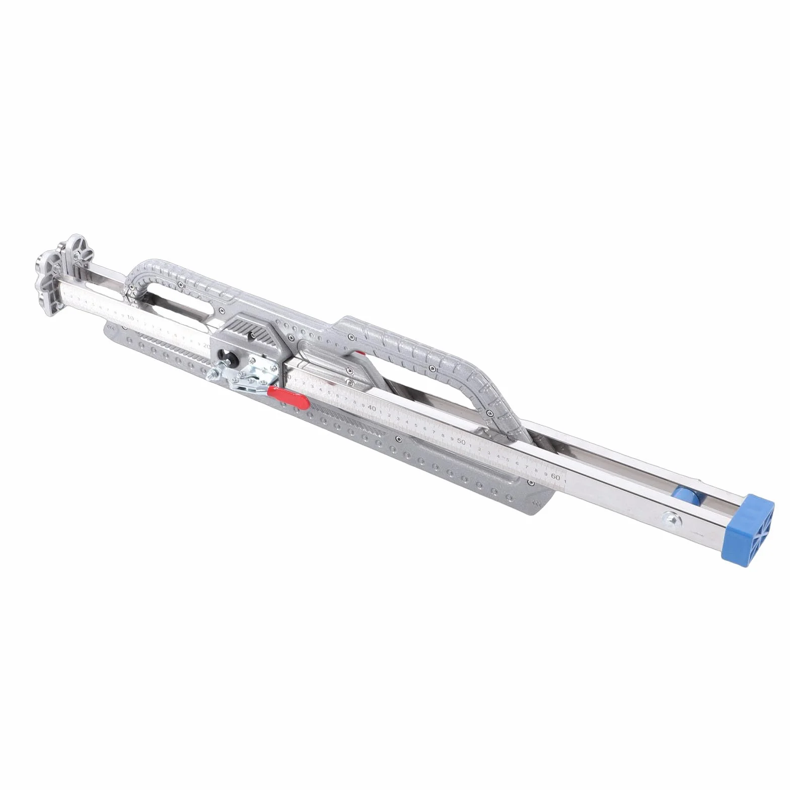 Taglierina per Cartongesso, Utensile da Taglio per Cartongesso in Lega di Alluminio con Doppi Posizionatori Fissi e Design Pieghevole, per un Taglio Preciso e Stabile