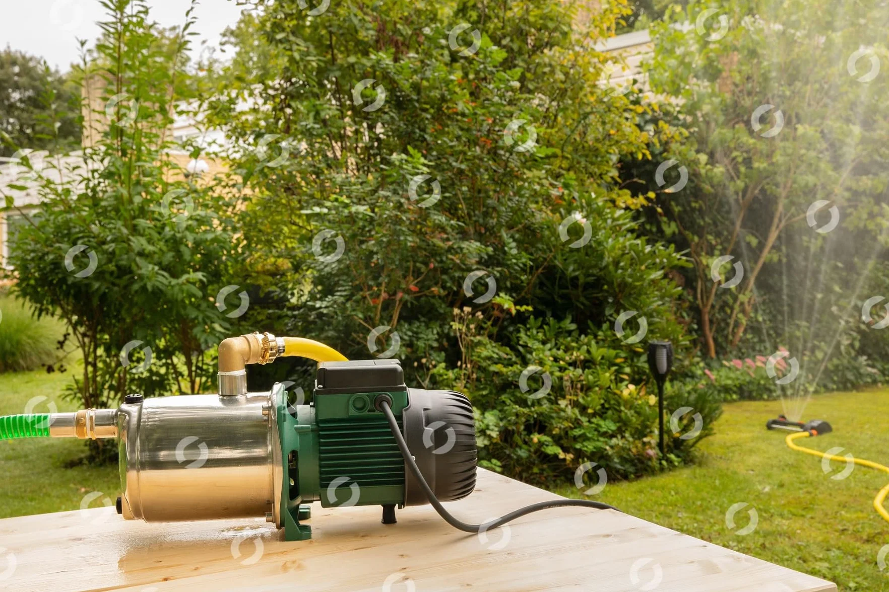 Pompa per irrigazione DAB EuroInox 40/50 M + tubo di aspirazione