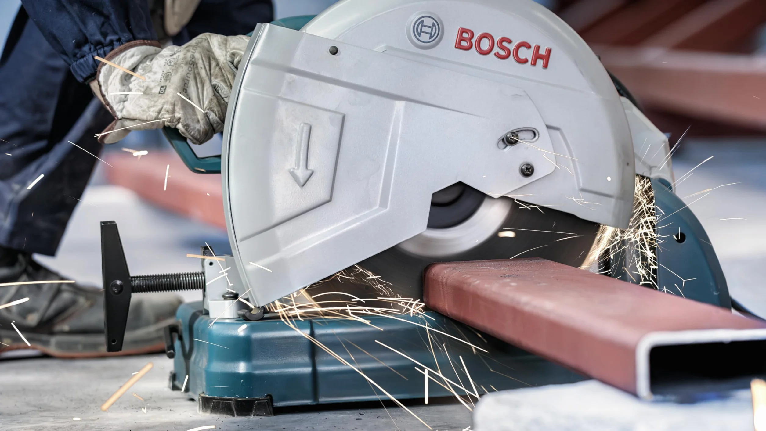 Bosch 1x Mola da taglio PRO Metal di lunga durata per troncatrici, foro 25,4 mm (per Acciaio, Ø 305 mm, Professional Accessorio Troncatrice)