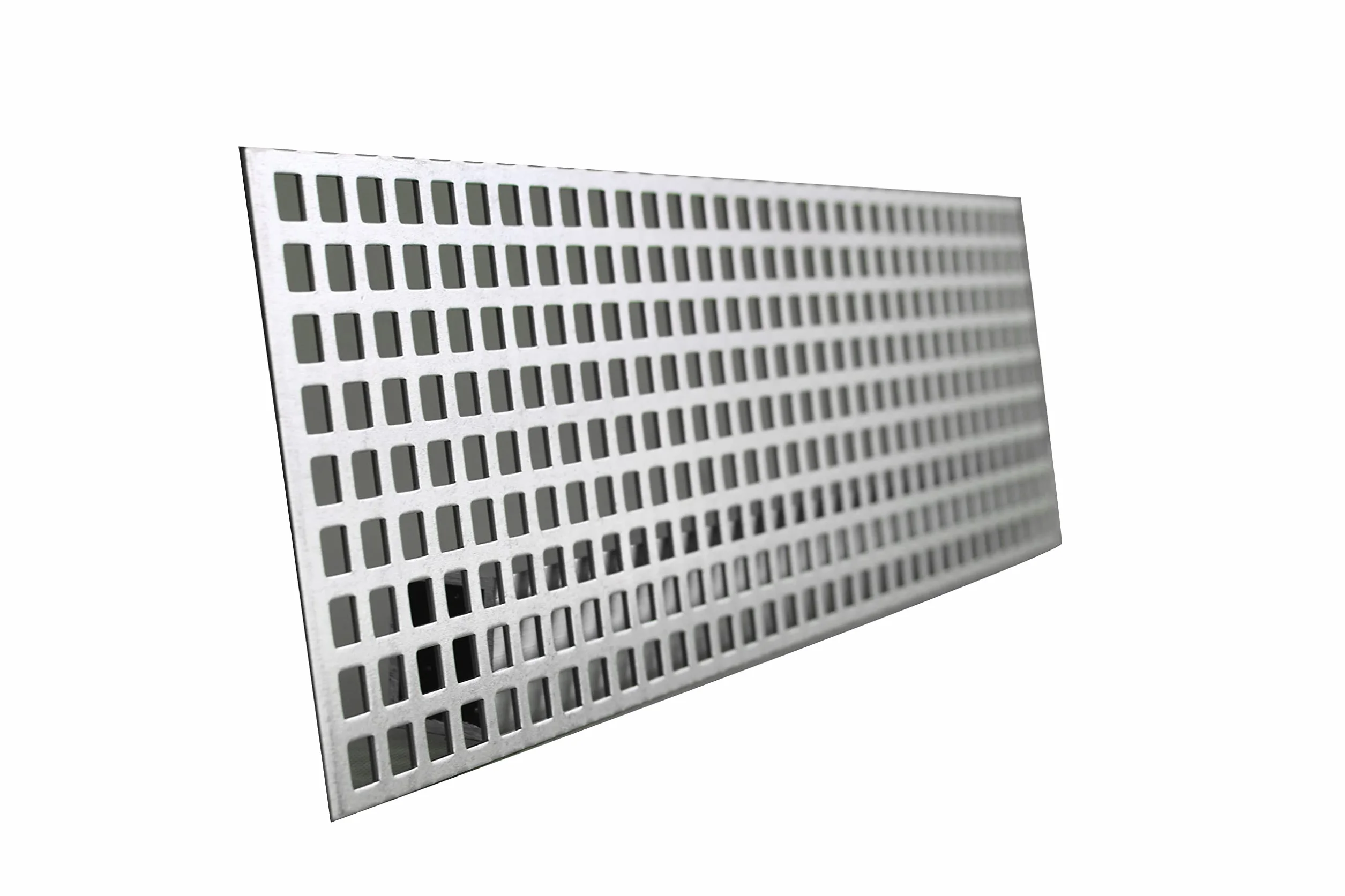 2mm Acciaio Zincato Lastra Forata Qg10-15 Lunghezza 1500mm (60x1500)