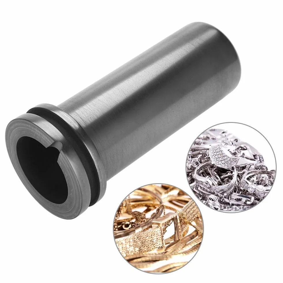 1 kg/2 kg/3 kg crogiolo di Grafite Metallo Fusione Oro Argento rottami fornace Fusione Stampo Fusione colata crogiolo di Grafite(3KG)