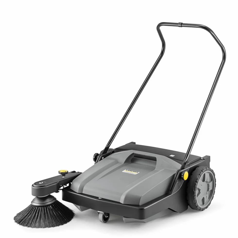 KÄRCHER Spazzatrice professionale KM 70/15 C Classic, fino a 2.800 m²/h di superficie, contenitore raccolta sporco:15 l, Larghezza di lavoro: 480 mm, ampiezza di lavoro con 1 spazzola laterale: 700 mm