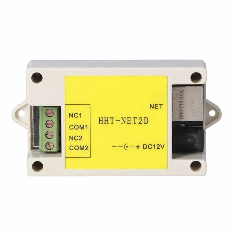 Modulo relè di rete IP HHT-NET2D versione aggiornata Modulo di controllo remoto watchdog Internet a 2 canali