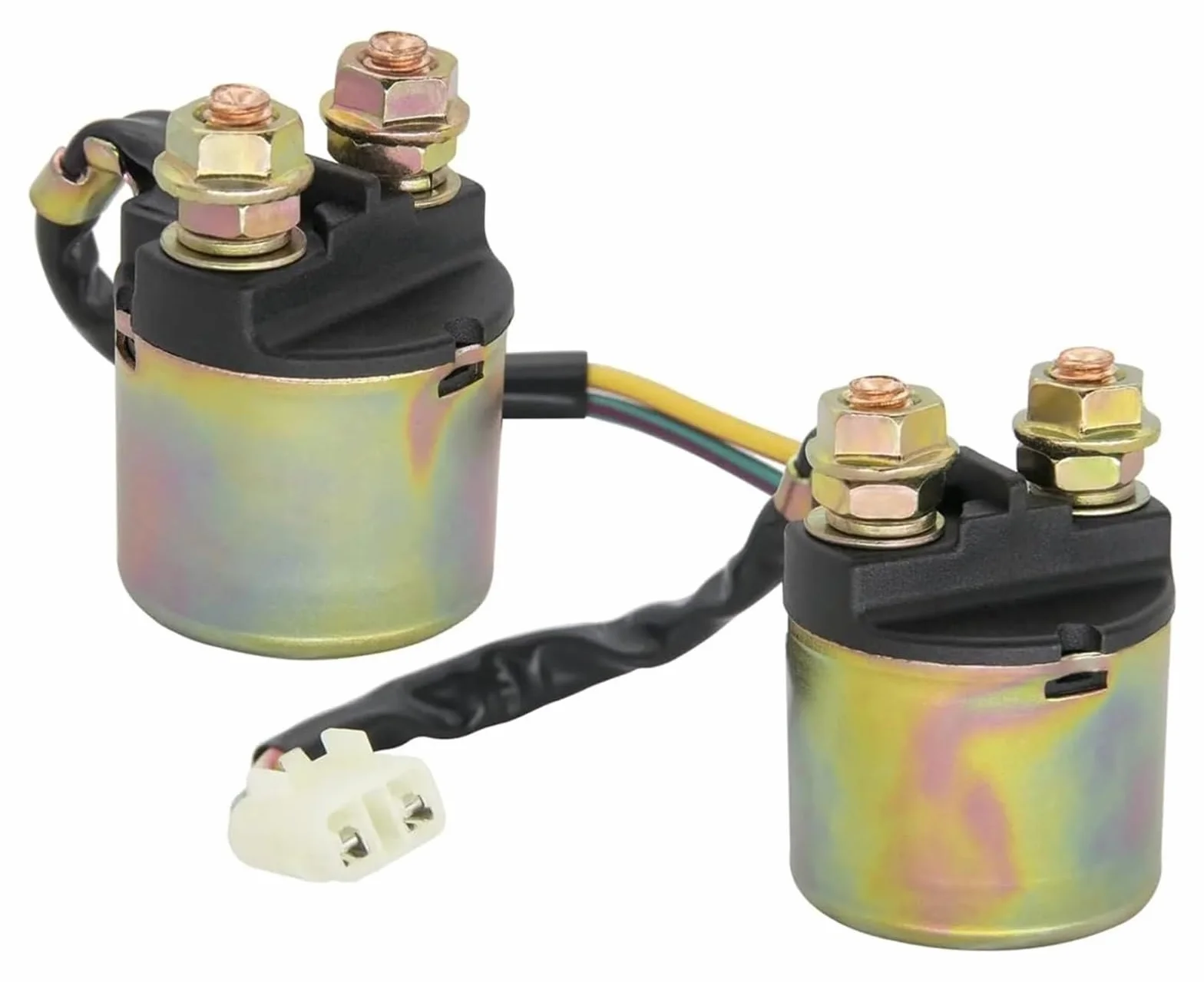 Scheda modulo relè, modulo relè di tensione, 2 pz Relè Solenoide di Avviamento Compatibile for TRX90 TRX300 TRX350 TRX400 TRX420 TRX450 TRX450ES TRX500 TRX650 TRX680