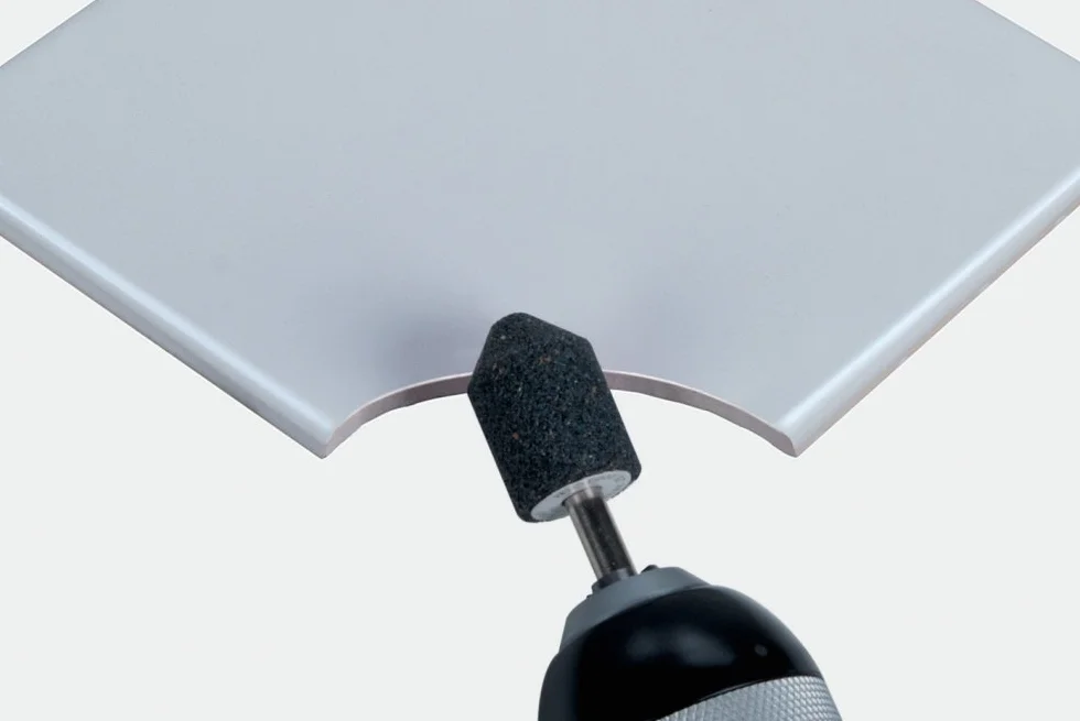 wolfcraft Mola in ceramica I 2172000 - Cilindrico - Per metalli, vetro, ceramica, Plastica - Made in Europe