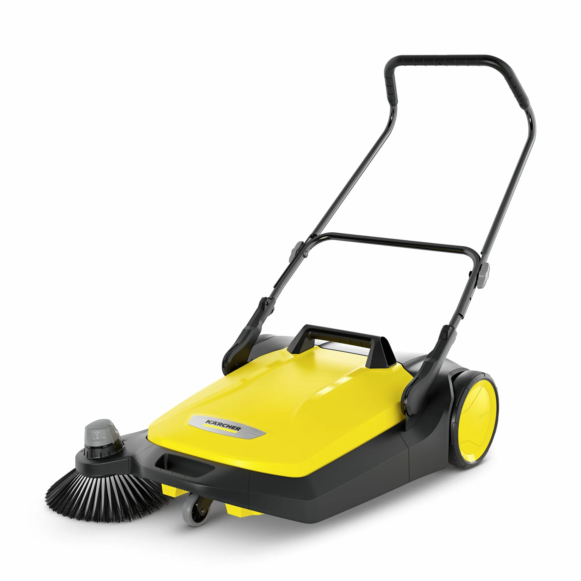 KÄRCHER Spazzatrice a spinta S 6, 1 spazzola laterale, area: 2500 m²/h, contenitore: 38 l, larghezza di lavoro: 670 mm, impugnatura ergonomica, autoportante, adatta per casa e giardino
