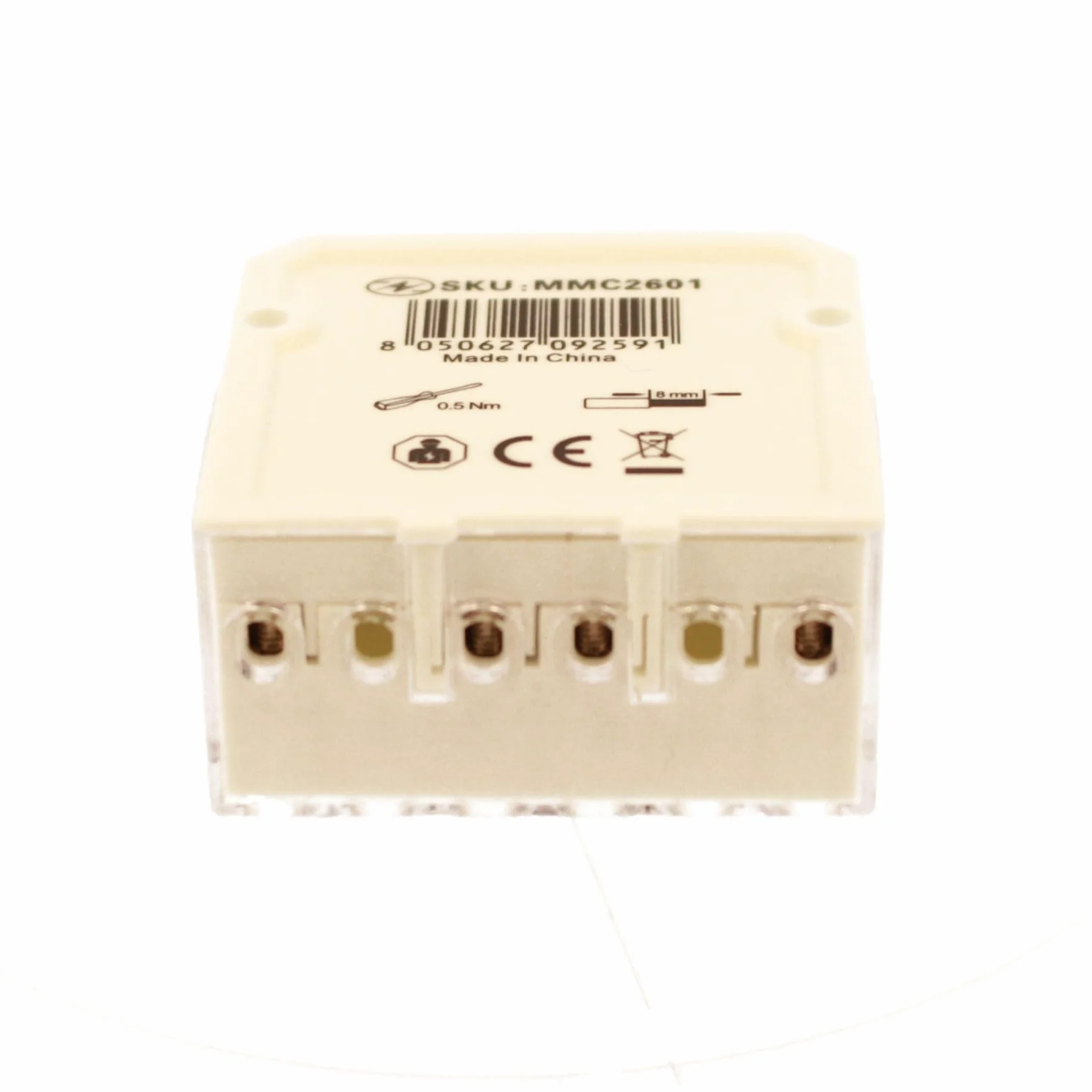2 Pezzi Relè Passo Passo Elettromeccanico 220V 10A, Step Impulse Relay per Illuminazione, Scatolato Compatto 44X44X22mm, IP20, 1 Contatto NO, Con Circuito Bobina e Contatti Separati