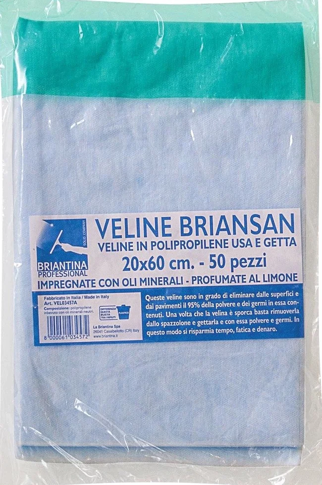 La Briantina VEL03457A Veline Polipropilene 20 x 60 cm 50 Pezzi